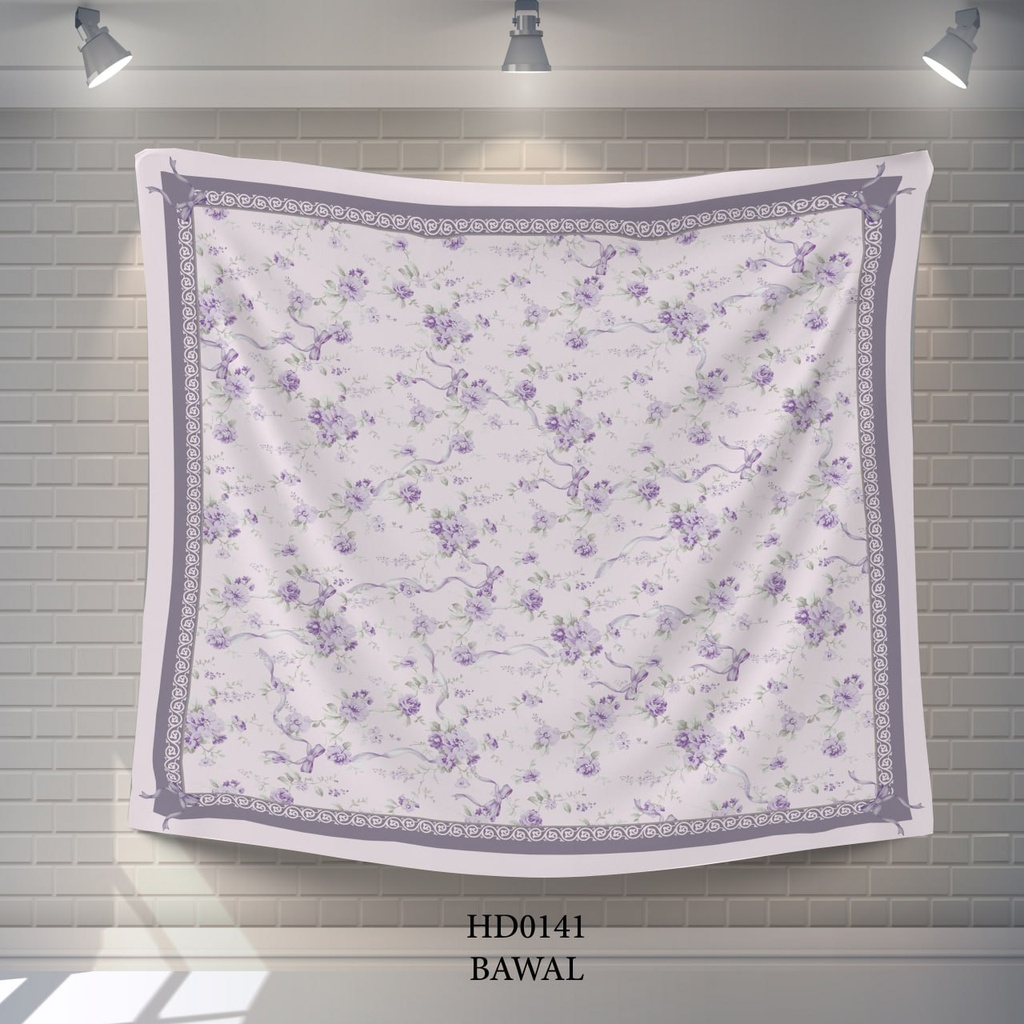 Tudung Bawal (Square Hijab) in HD0141